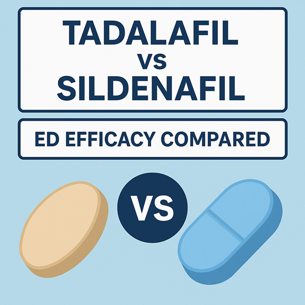 Tadalafil vs Sildenafil: ED Efficacy Compared