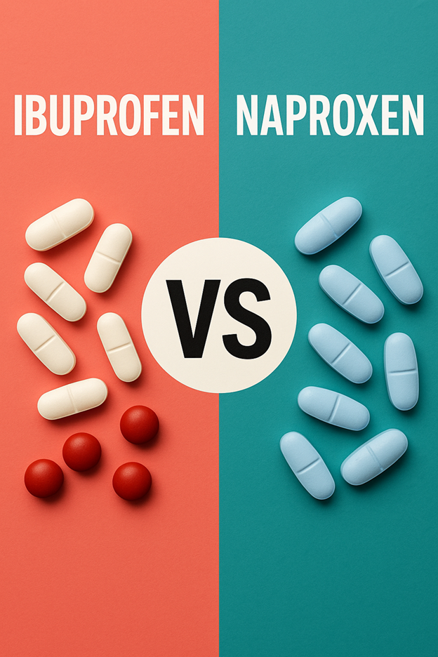 Ibuprofen vs Naproxen: What’s the Difference?